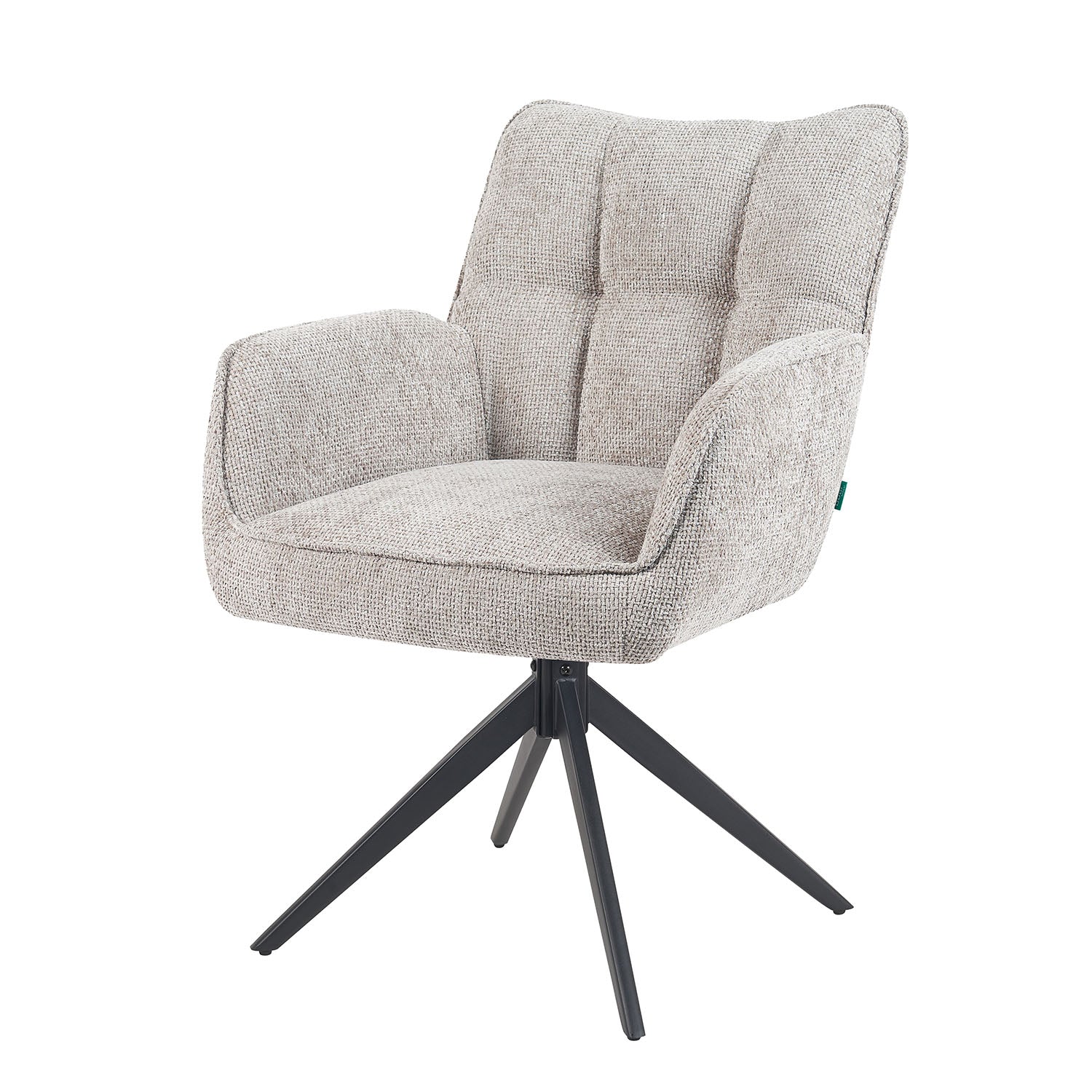 Mika-Enya - Esszimmerstuhl 2er Set in Retro Optik