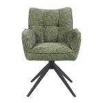 Mika-Enya - Esszimmerstuhl 2er Set in Retro Optik