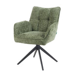 Mika-Enya - Esszimmerstuhl 2er Set in Retro Optik