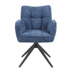 Mika-Enya - Esszimmerstuhl 2er Set in Retro Optik