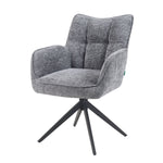 Mika-Enya - Esszimmerstuhl 2er Set in Retro Optik