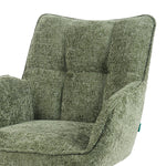 Mika-Daan 2er-Set - Drehsessel mit Federkernpolsterung und Metallgestell