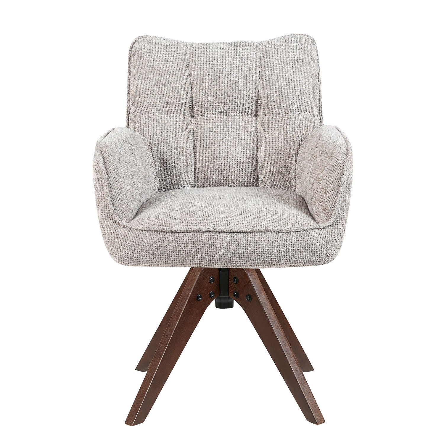 Esszimmerstuhl Mika-Theo 2er-Set | 360° drehbar Eiche geölt Natur