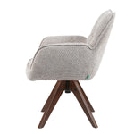 Esszimmerstuhl Mika-Theo 2er-Set | 360° drehbar Eiche geölt Natur