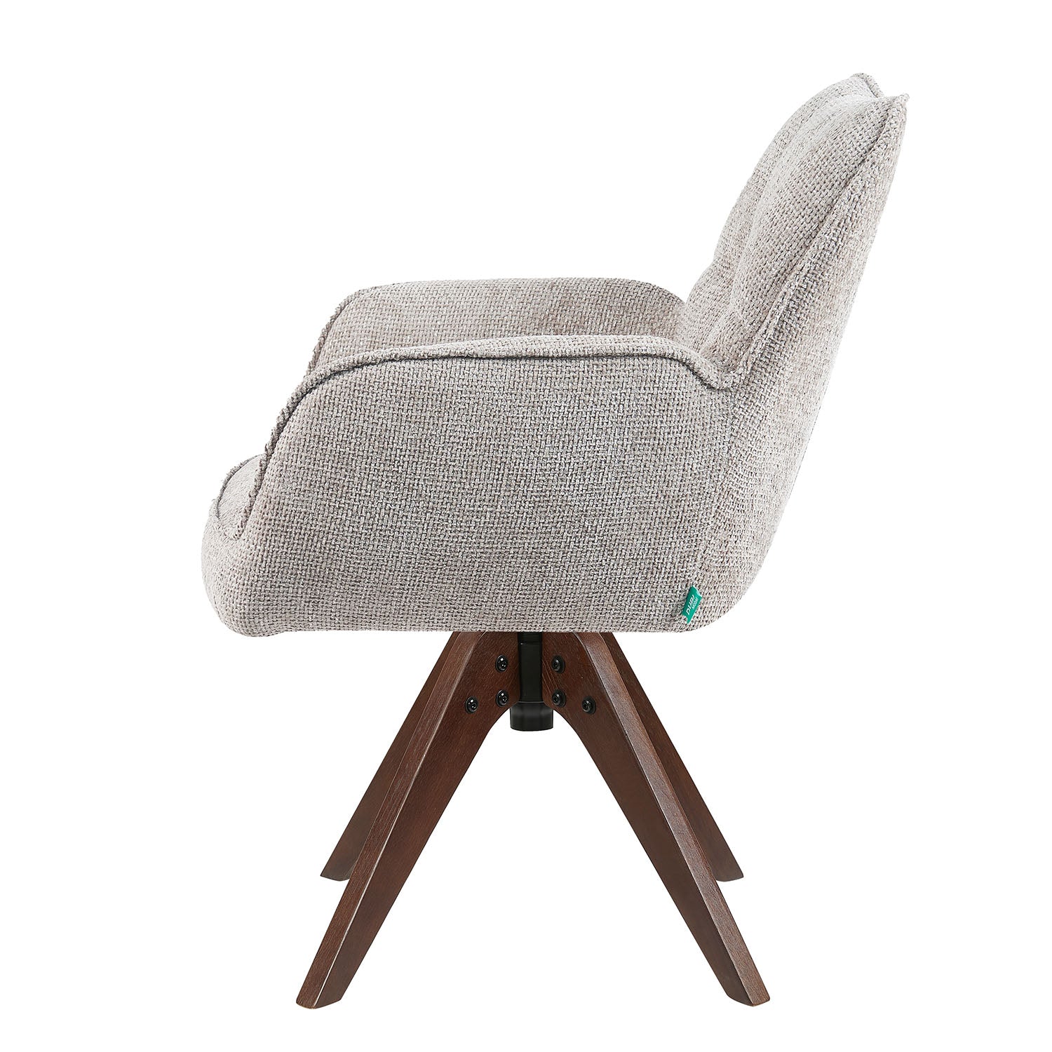 Esszimmerstuhl Mika-Theo 2er-Set | 360° drehbar Eiche geölt Natur