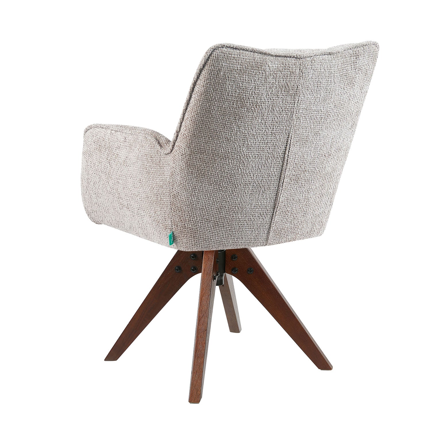 Esszimmerstuhl Mika-Theo 2er-Set | 360° drehbar Eiche geölt Natur