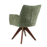 Esszimmerstuhl Mika-Theo 2er-Set | 360° drehbar Eiche geölt Natur