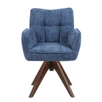 Esszimmerstuhl Mika-Theo 2er-Set | 360° drehbar Eiche geölt Natur