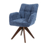 Esszimmerstuhl Mika-Theo 2er-Set | 360° drehbar Eiche geölt Natur