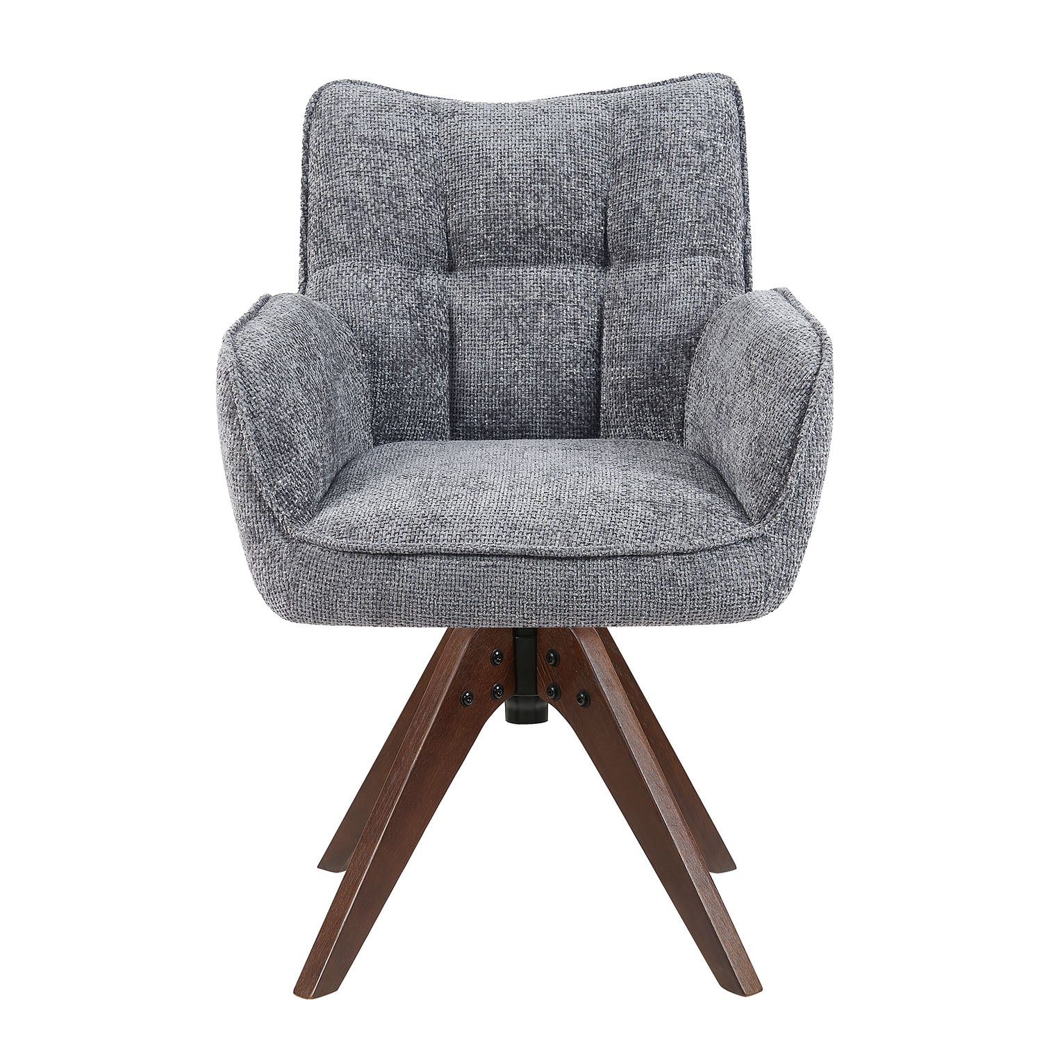 Esszimmerstuhl Mika-Theo 2er-Set | 360° drehbar Eiche geölt Natur