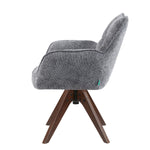 Esszimmerstuhl Mika-Theo 2er-Set | 360° drehbar Eiche geölt Natur