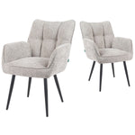 Mika-Enya - Esszimmerstuhl 2er Set in Retro Optik