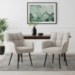 Mika-Enya - Esszimmerstuhl 2er Set in Retro Optik