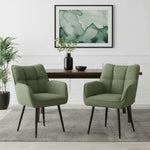 Mika-Enya - Esszimmerstuhl 2er Set in Retro Optik