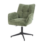 Mika-Daan 2er-Set - Drehsessel mit Federkernpolsterung und Metallgestell