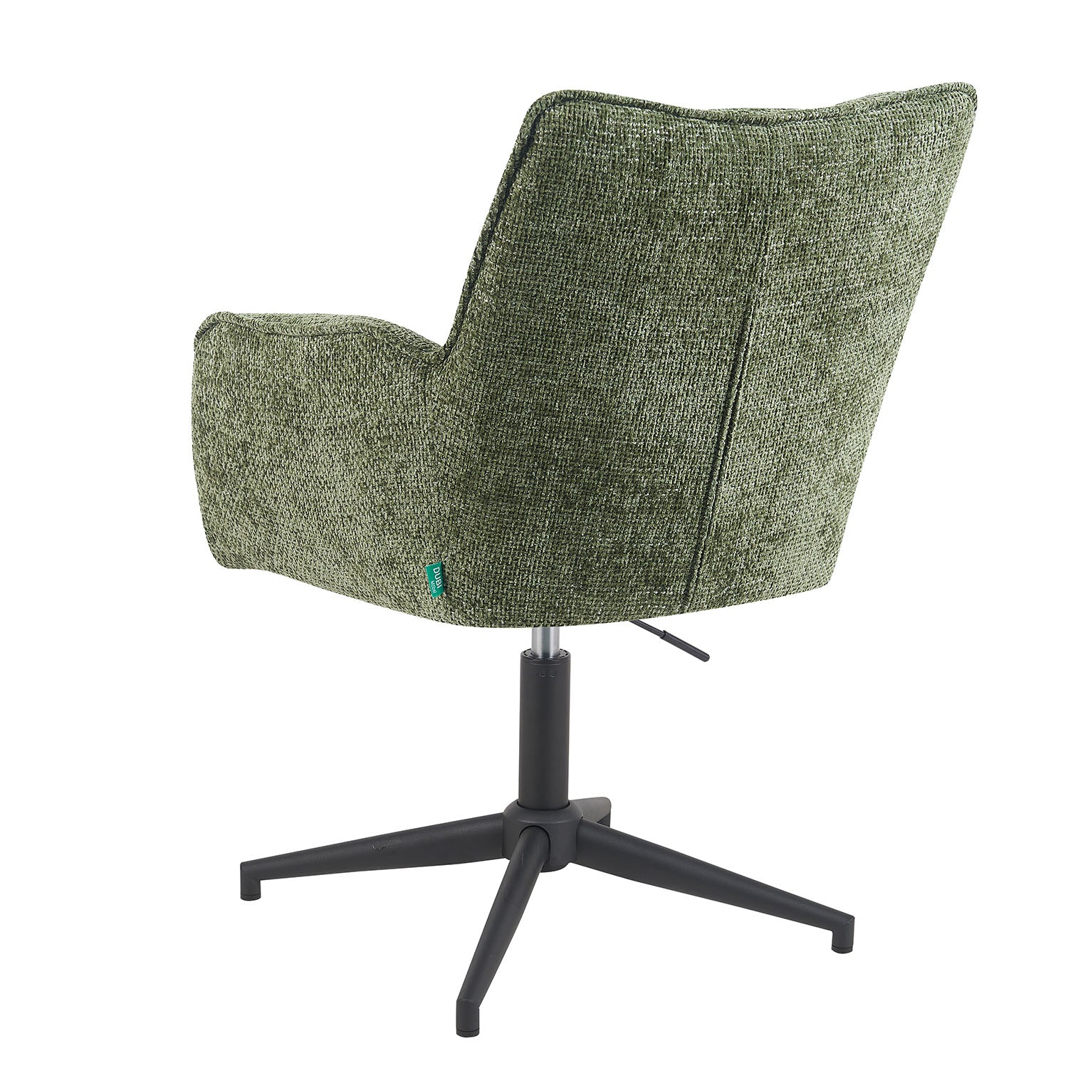 Mika-Daan 2er-Set - Drehsessel mit Federkernpolsterung und Metallgestell