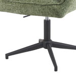 Mika-Daan 2er-Set - Drehsessel mit Federkernpolsterung und Metallgestell