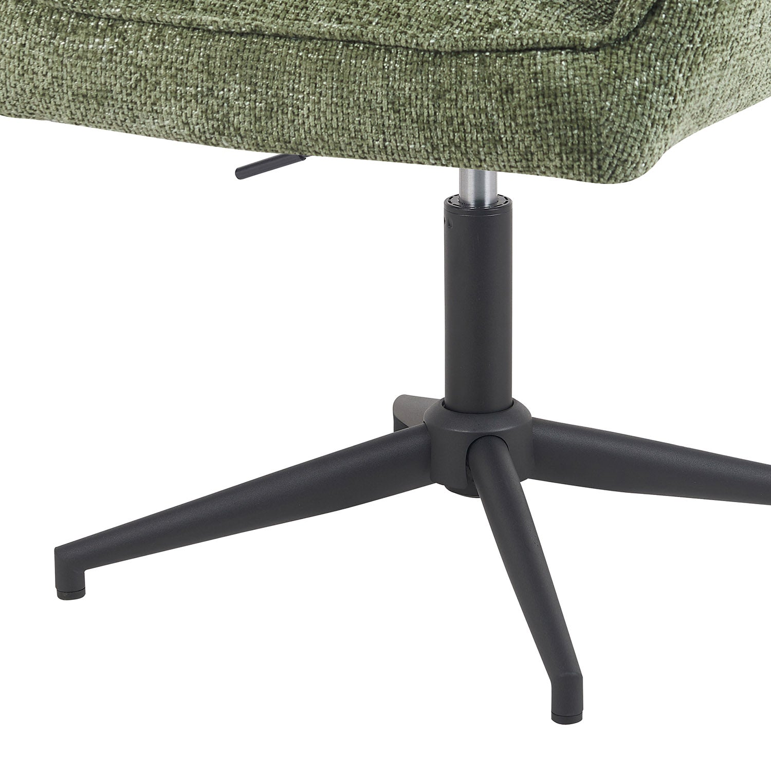 Mika-Daan 2er-Set - Drehsessel mit Federkernpolsterung und Metallgestell