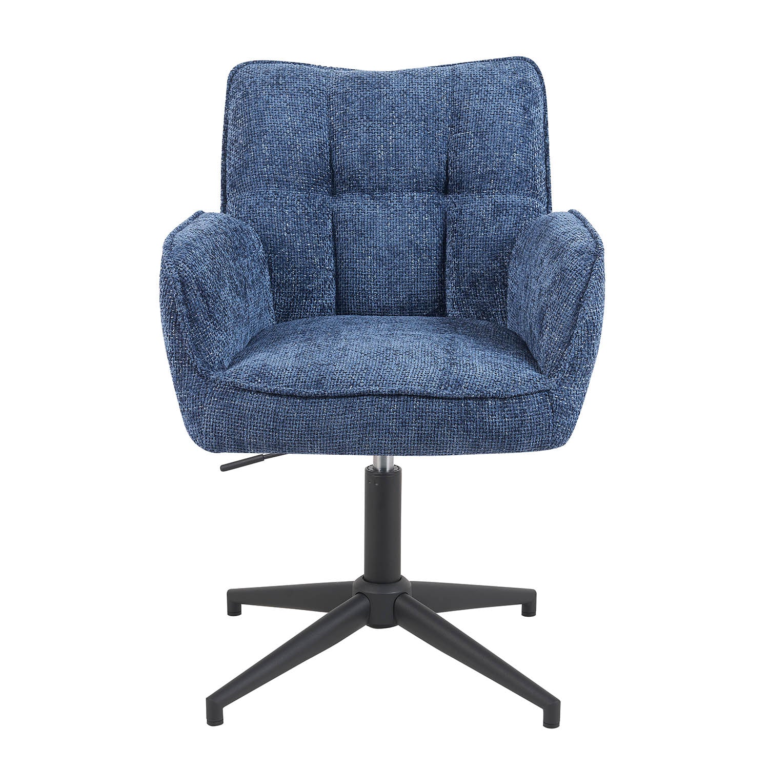 Mika-Daan 2er-Set - Drehsessel mit Federkernpolsterung und Metallgestell