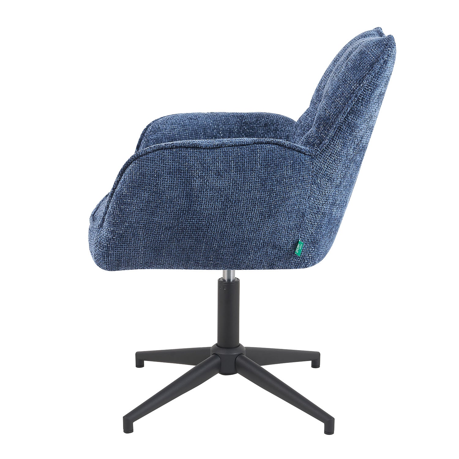 Mika-Daan 2er-Set - Drehsessel mit Federkernpolsterung und Metallgestell