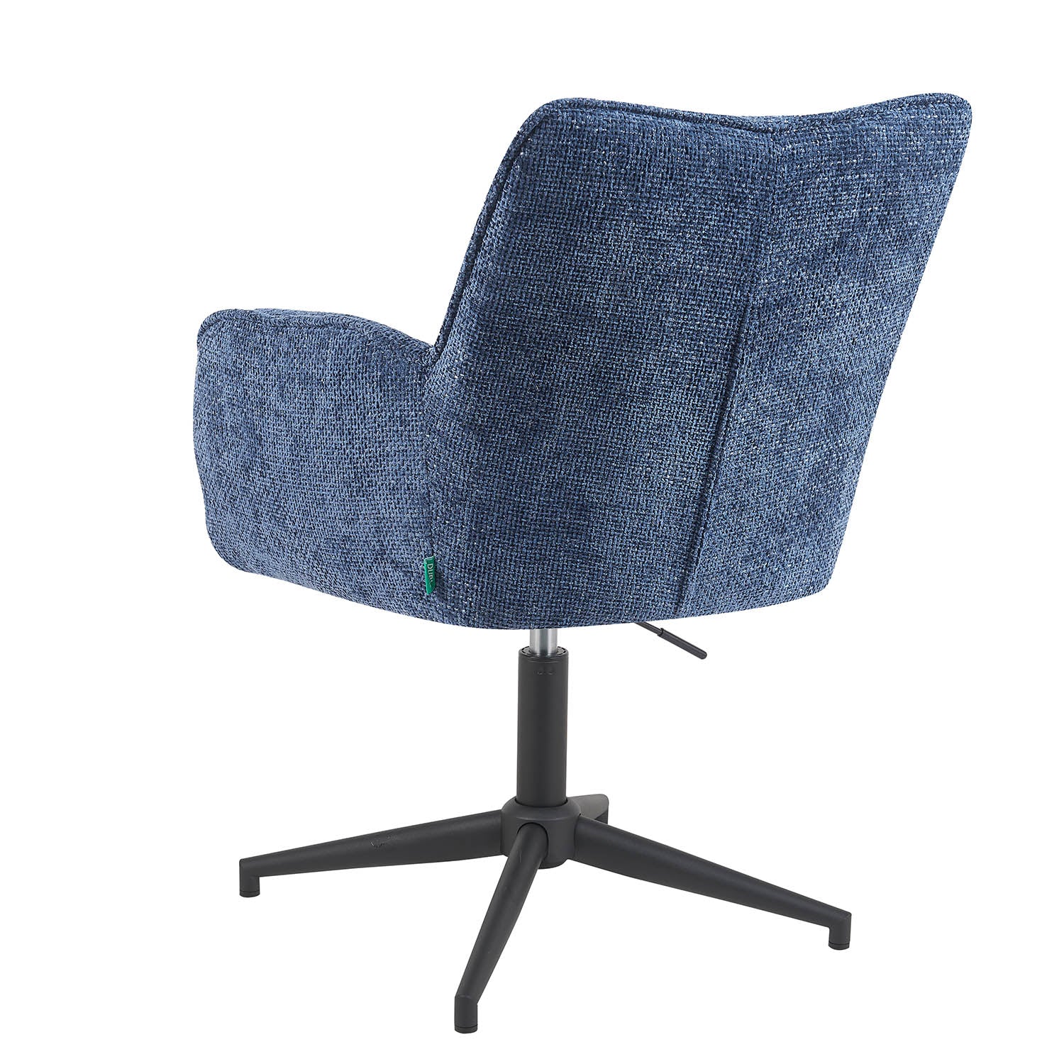 Mika-Daan 2er-Set - Drehsessel mit Federkernpolsterung und Metallgestell