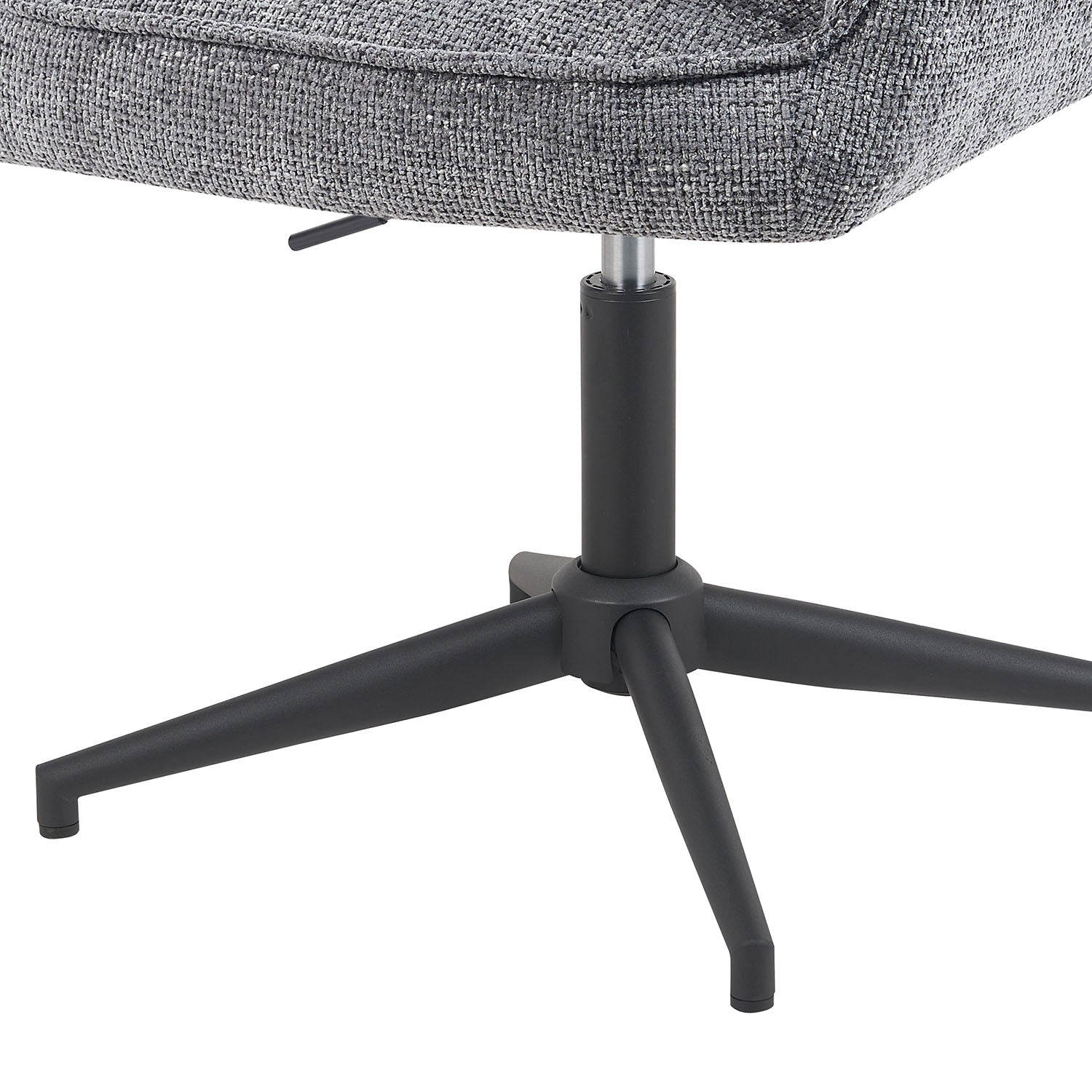 Mika-Daan 2er-Set - Drehsessel mit Federkernpolsterung und Metallgestell