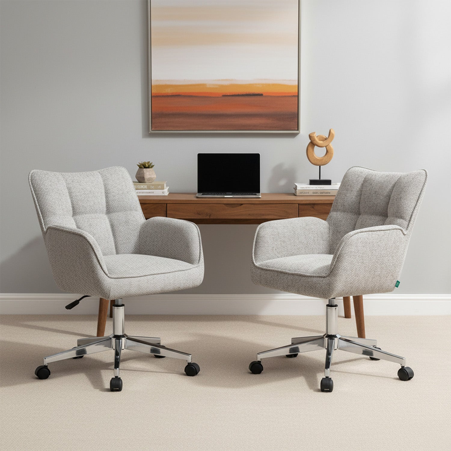 Mika-Sven - Modernes Home Office Stuhl Set