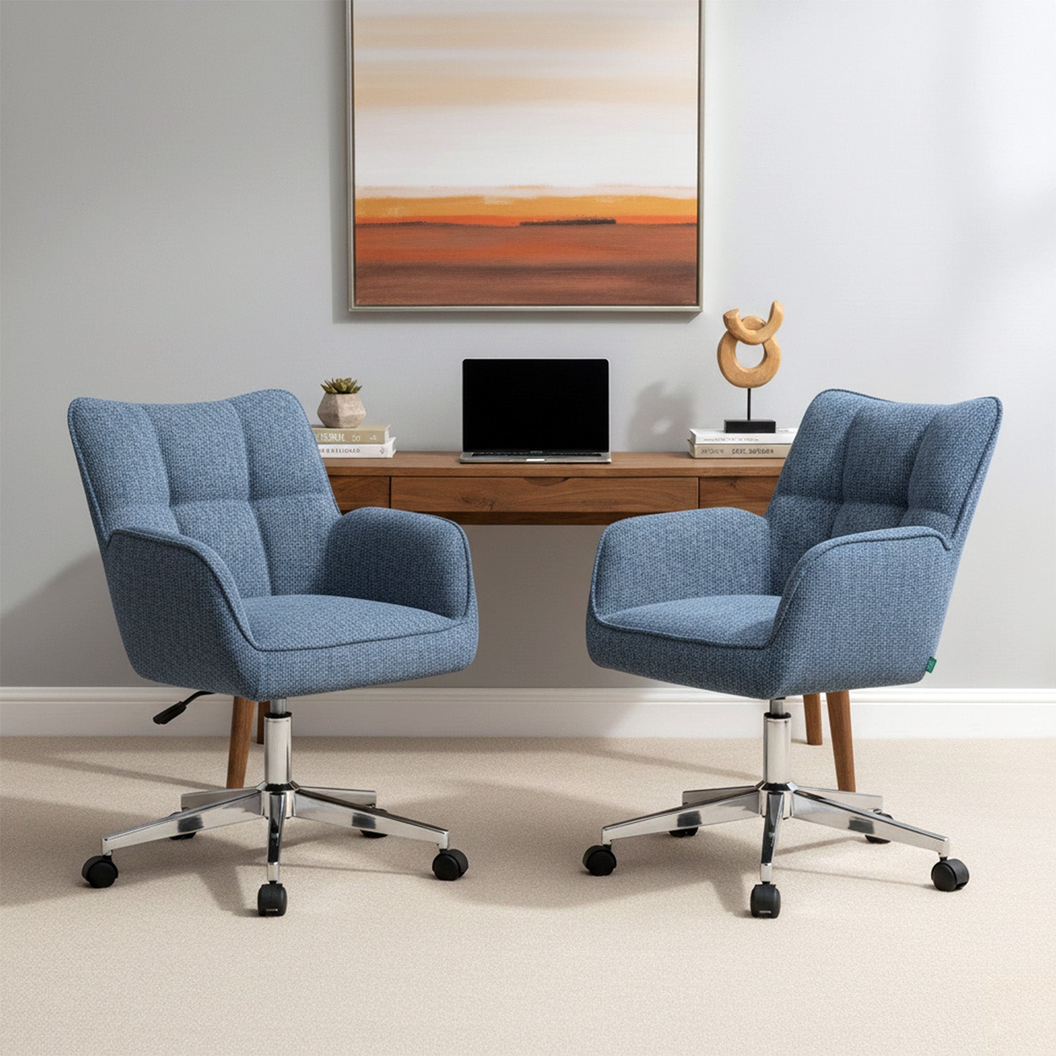 Mika-Sven - Modernes Home Office Stuhl Set