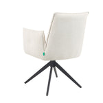 Mika-Nina 2er-Set- Armlehenstuhl mit Mini Cord Bezug