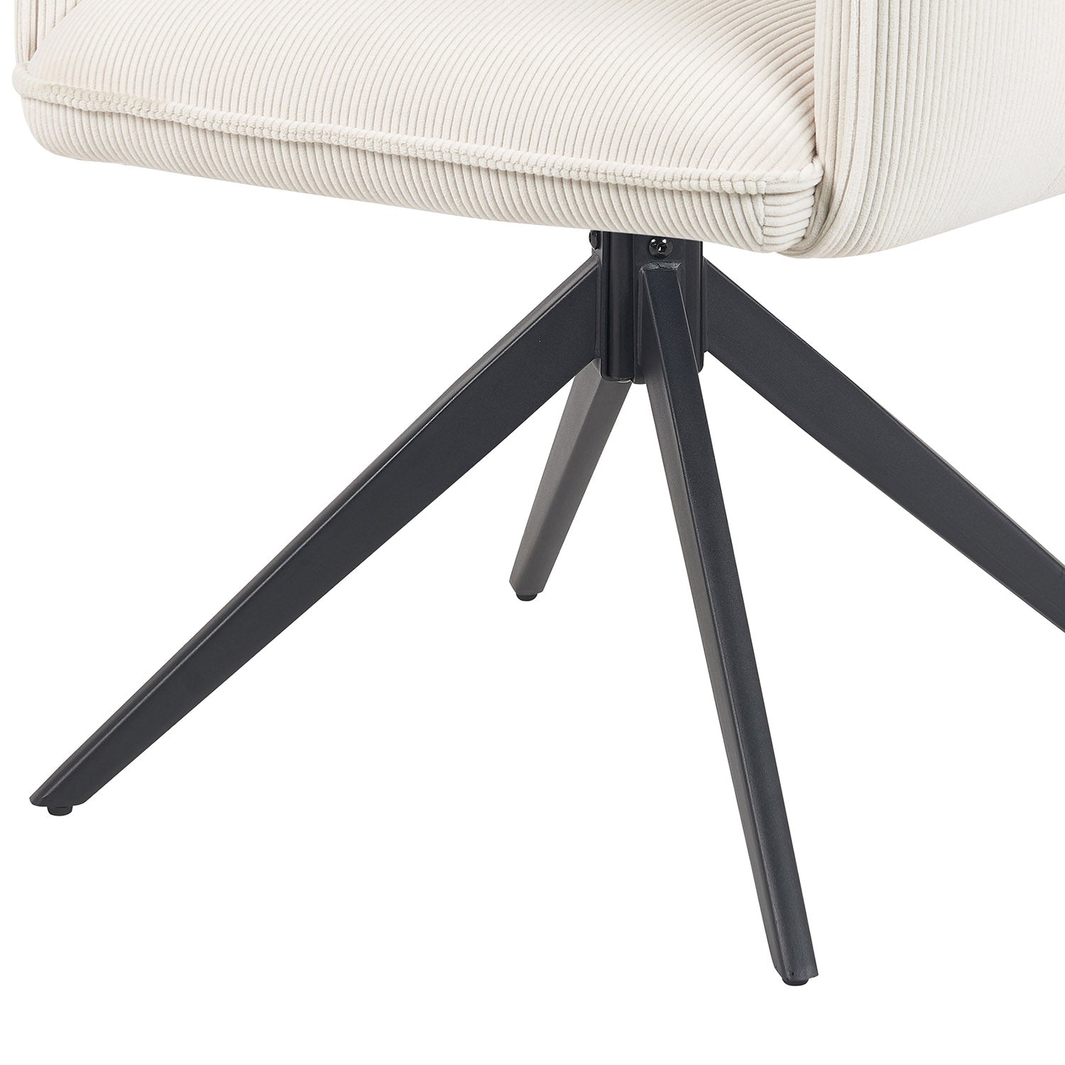 Mika-Nina 2er-Set- Armlehenstuhl mit Mini Cord Bezug