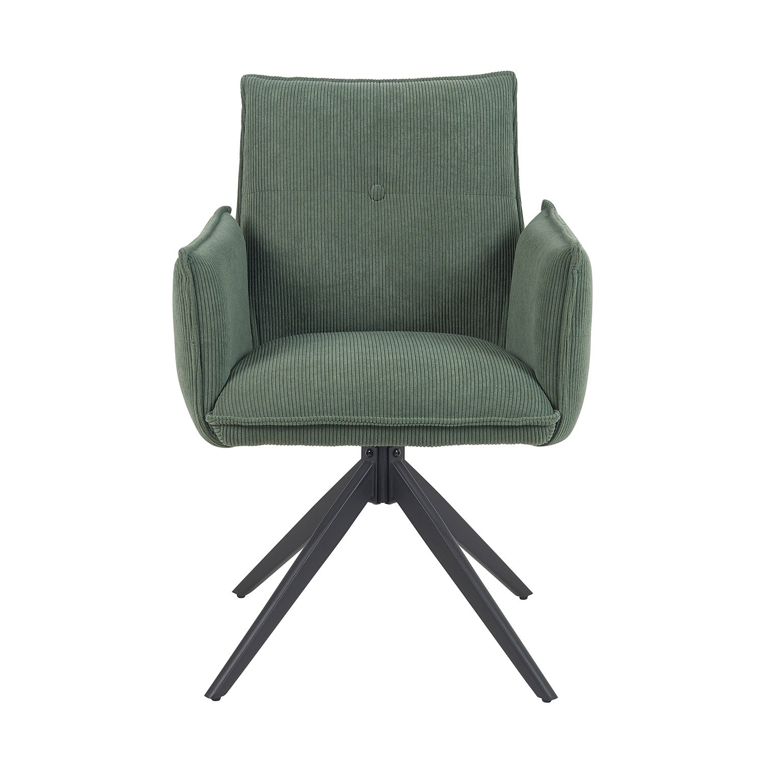 Mika-Nina 2er-Set- Armlehenstuhl mit Mini Cord Bezug