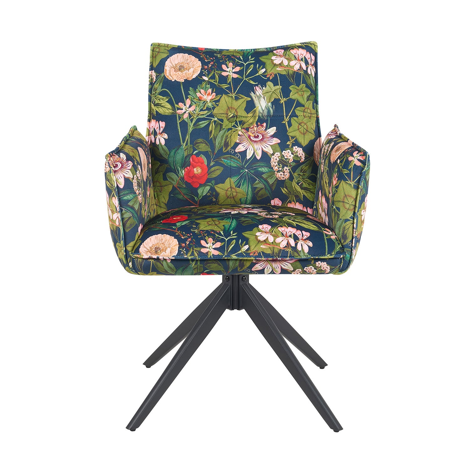 Mika-Nina 2er-Set- Armlehenstuhl mit Mini Cord Bezug