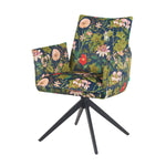 Mika-Nina 2er-Set- Armlehenstuhl mit Mini Cord Bezug