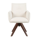 Esszimmerstuhl Mika-Emil 2er-Set | 360° drehbar | Eiche geölt Natur