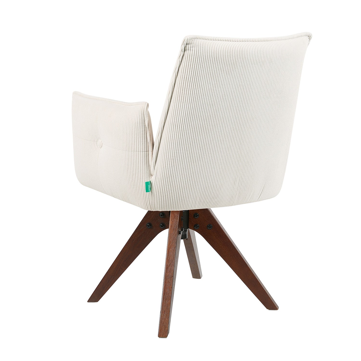 Esszimmerstuhl Mika-Emil 2er-Set | 360° drehbar | Eiche geölt Natur