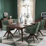 Esszimmerstuhl Mika-Emil 2er-Set | 360° drehbar | Eiche geölt Natur