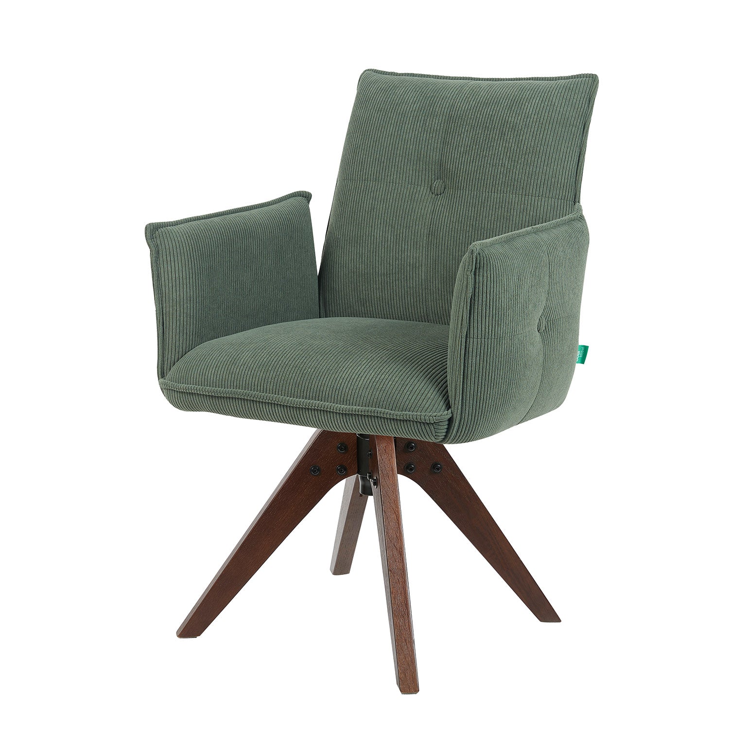 Esszimmerstuhl Mika-Emil 2er-Set | 360° drehbar | Eiche geölt Natur