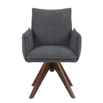 Esszimmerstuhl Mika-Emil 2er-Set | 360° drehbar | Eiche geölt Natur