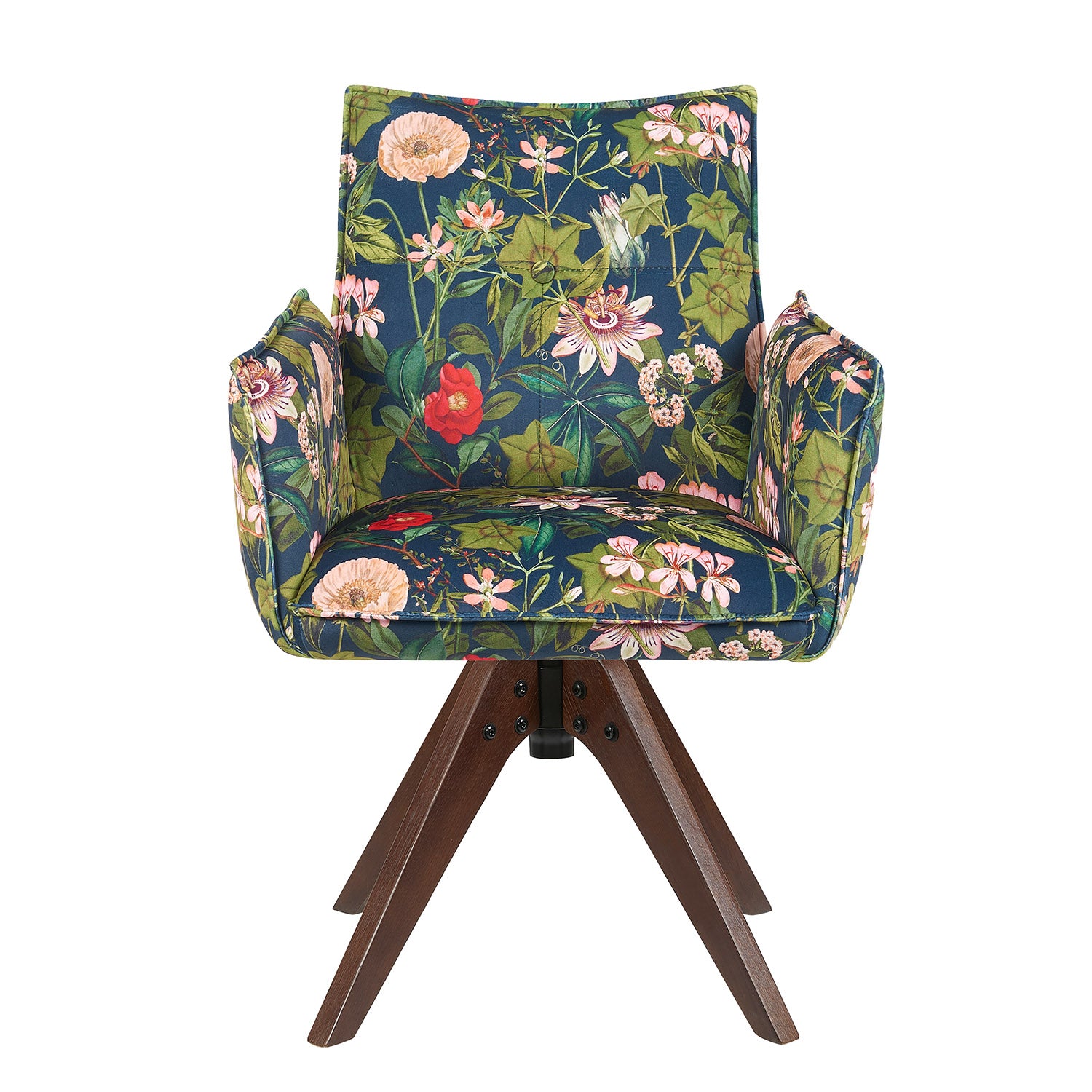 Esszimmerstuhl Mika-Emil 2er-Set | 360° drehbar | Eiche geölt Natur