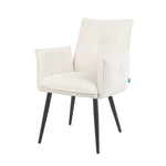 Mika-Nina 2er-Set- Armlehenstuhl mit Mini Cord Bezug