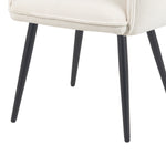 Mika-Nina 2er-Set- Armlehenstuhl mit Mini Cord Bezug