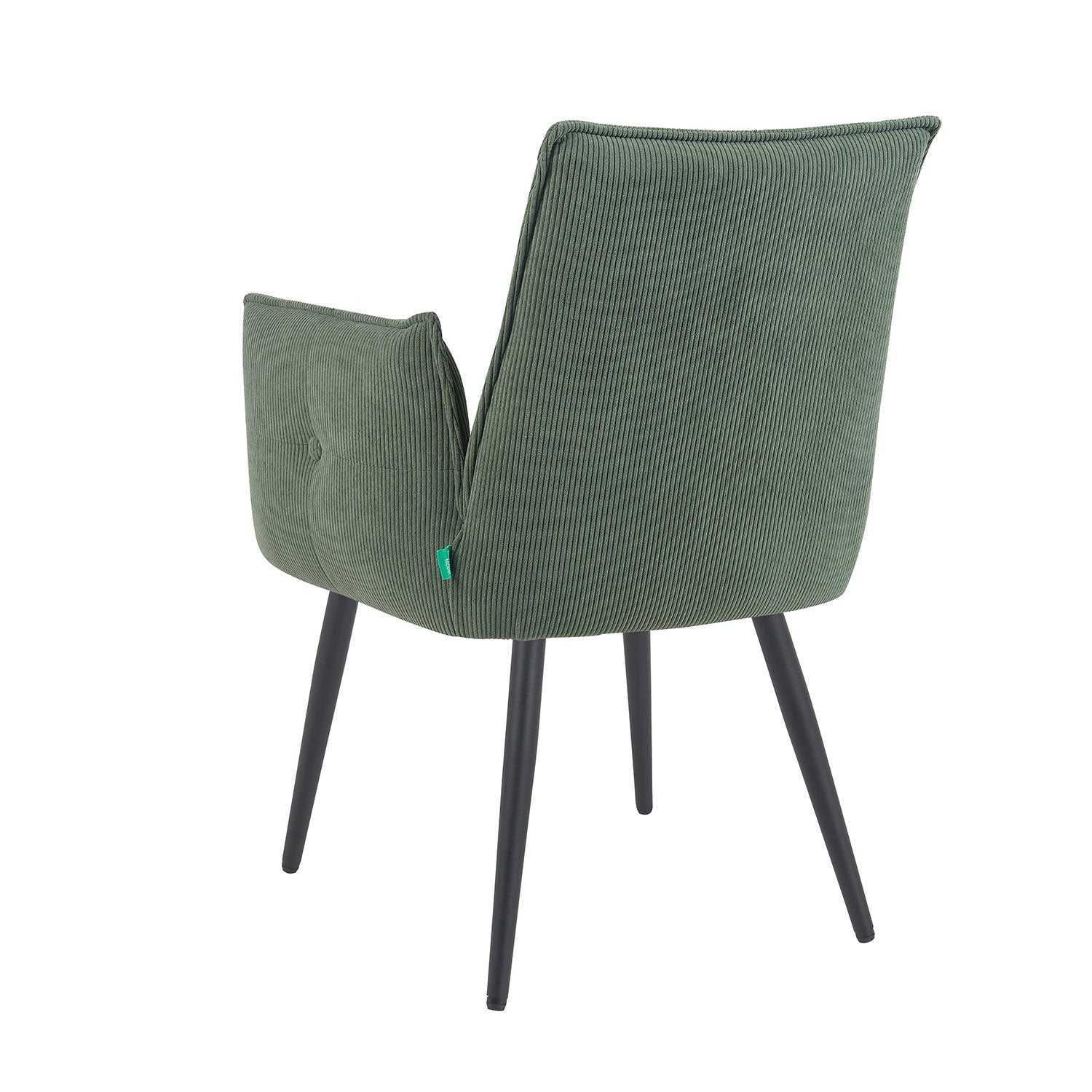 Mika-Nina 2er-Set- Armlehenstuhl mit Mini Cord Bezug