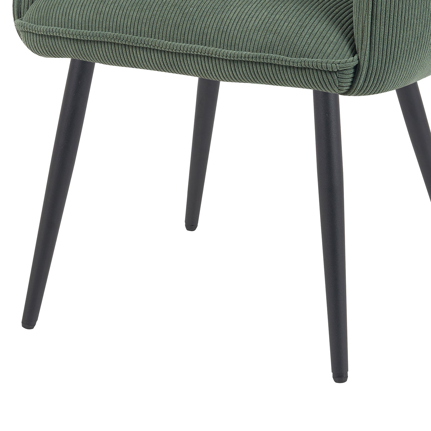 Mika-Nina 2er-Set- Armlehenstuhl mit Mini Cord Bezug