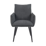 Mika-Nina 2er-Set- Armlehenstuhl mit Mini Cord Bezug