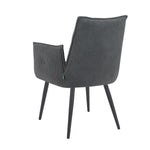 Mika-Nina 2er-Set- Armlehenstuhl mit Mini Cord Bezug