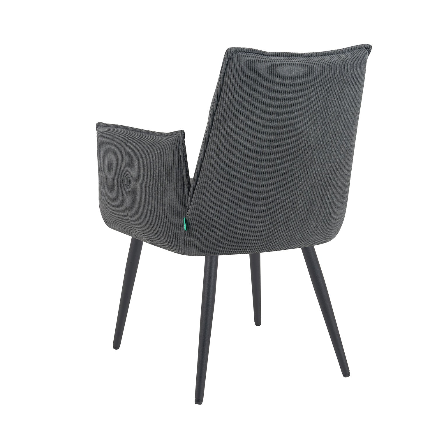 Mika-Nina 2er-Set- Armlehenstuhl mit Mini Cord Bezug