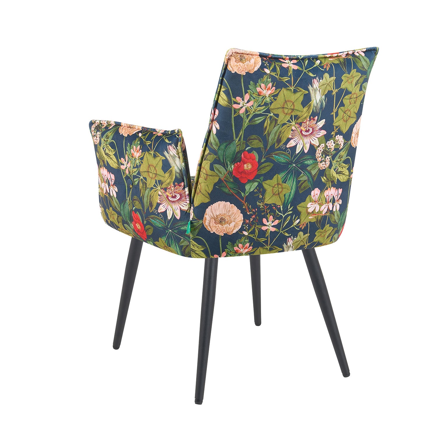 Mika-Nina 2er-Set- Armlehenstuhl mit Mini Cord Bezug