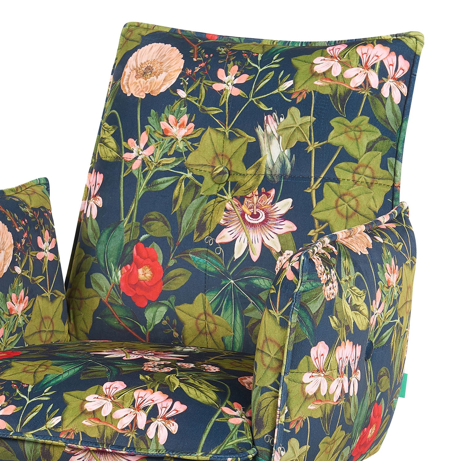 Mika-Nina 2er-Set- Armlehenstuhl mit Mini Cord Bezug