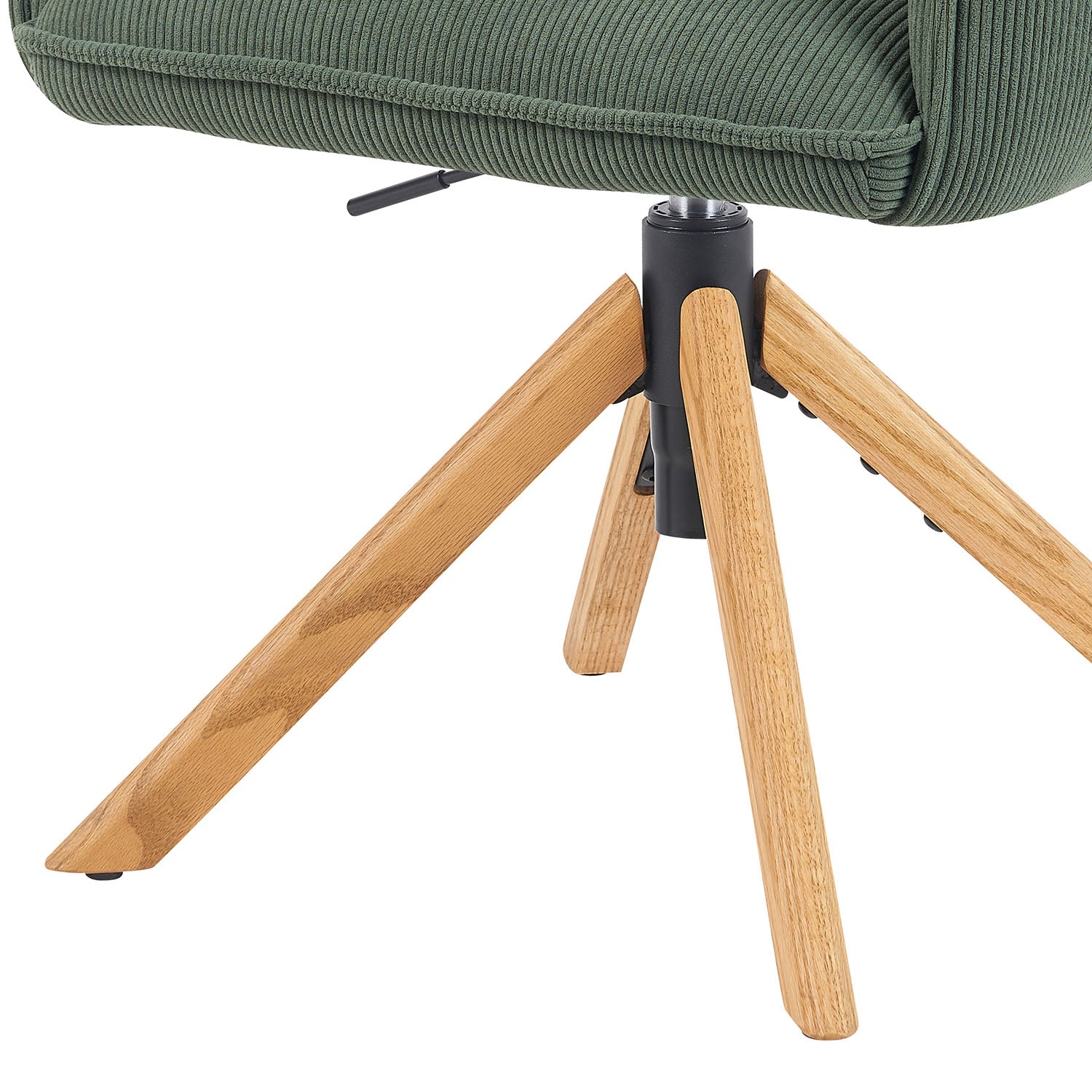 Mika-Paul 2er-Set - Armlehnenstuhl mit mini Cord Stoff