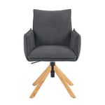 Mika-Paul 2er-Set - Armlehnenstuhl mit mini Cord Stoff